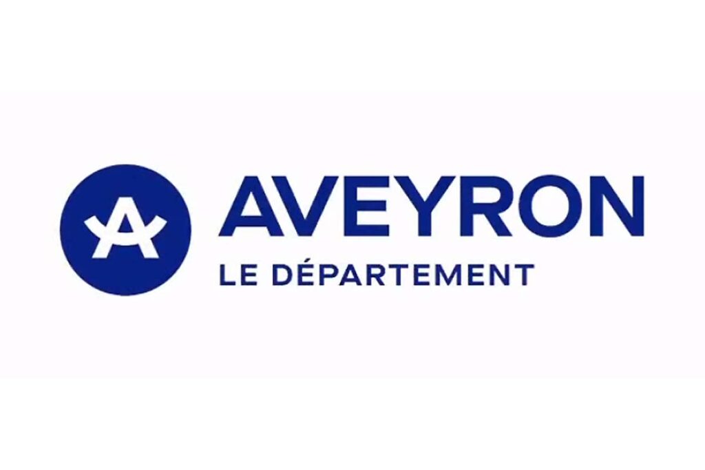Logo du Département de l'Aveyron, partenaire du salon provinlait à Réquista