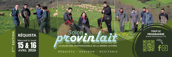 Signature mail participation 3ème édition du salon provinlait à Réquista